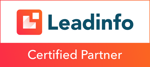 Logo Leadinfo, wij zijn certified partner